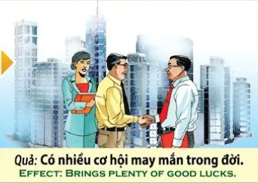 Tranh nhân quả, Quả có nhiều cơ hội may mắn
